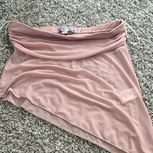 Urban Outfitters Asymmetrical Pink Skirt
